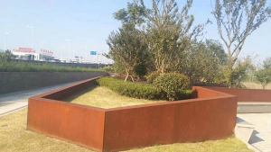海淀耐候钢挡土墙